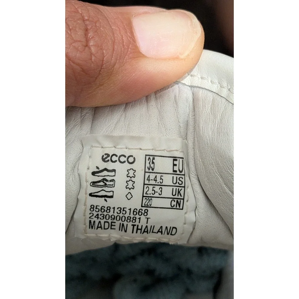 ECCO Street Ace Whitewash, Women's Sz 6.5